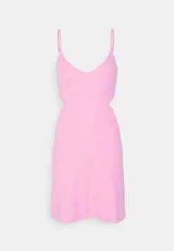 Even&Odd Flare Mini Dress - Robe De Jour - Pink -Even-Odd Boutique 01681f7df963446f9b50cdd78ffc2b4b