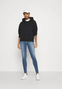 Even&Odd Hoodie Long Without Drawcord And Pocket - Sweat À Capuche - Black 11 Even&Odd Hoodie Long Without Drawcord And Pocket - Sweat À Capuche - Black -Even-Odd Boutique 0e42a1b46b1a45c49a90c600b54b27e4