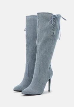 Bottes À Lacets - Blue Denim 10 Bottes À Lacets - Blue Denim -Even-Odd Boutique 12d79a8d759e4c03aafa1e5bc3487d62
