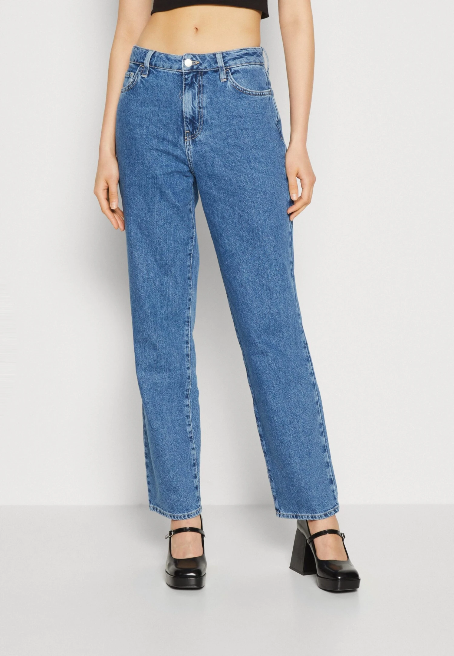 Even&Odd Jean Droit - Blue Denim 3 Even&Odd Jean Droit - Blue Denim