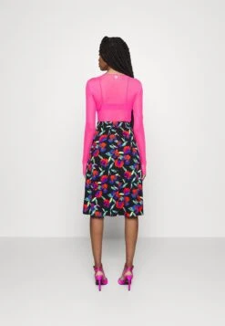 Even&Odd Midi Skirt With Shell Fabric - Jupe Trapèze - Multicoloured -Even-Odd Boutique 13ac11baa7194cd5b9d558009a418f8f