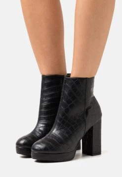 Even&Odd Bottines À Plateau - Black