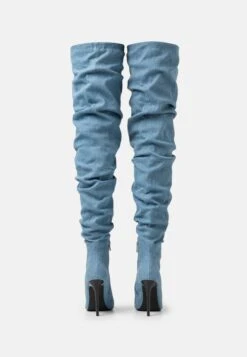 Even&Odd Bottes À Talons Hauts - Blue Denim -Even-Odd Boutique 18ce925cb864418482401db7159daccc