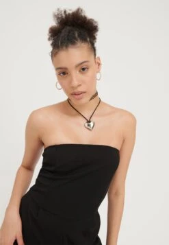Even&Odd Bandeau Wide Leg Jumpsuit - Combinaison - Black -Even-Odd Boutique 1b4c0b4d2c1045f6b841511f5c95fc2a