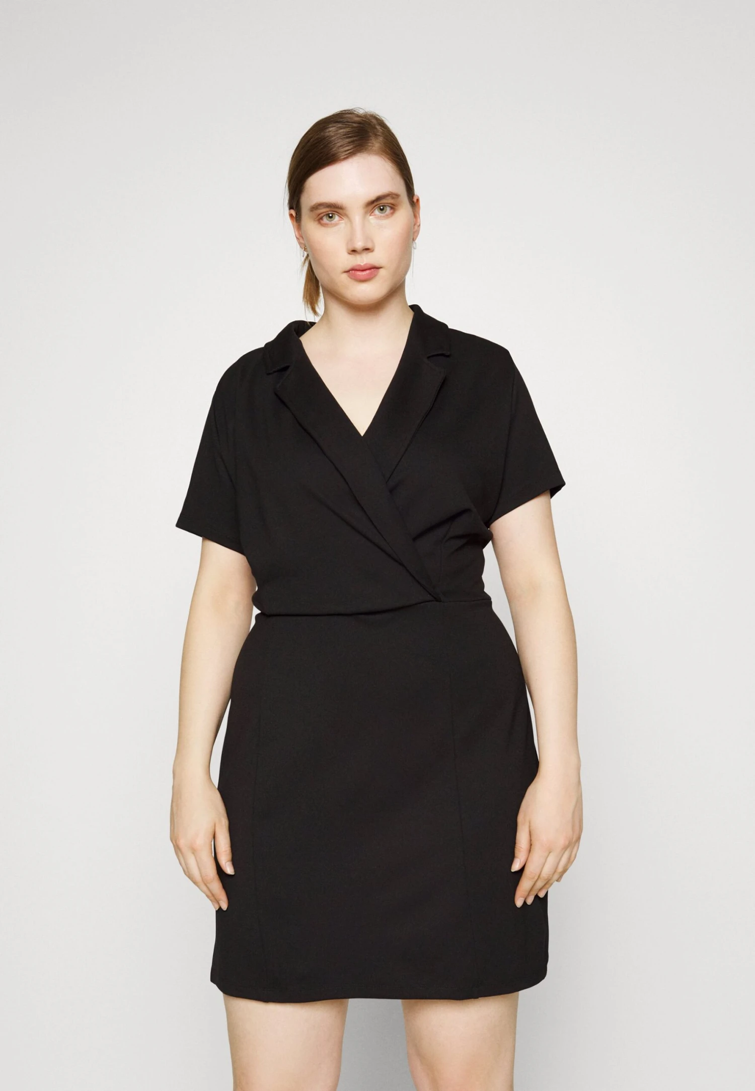 Robe En Jersey - Black 3 Robe En Jersey - Black