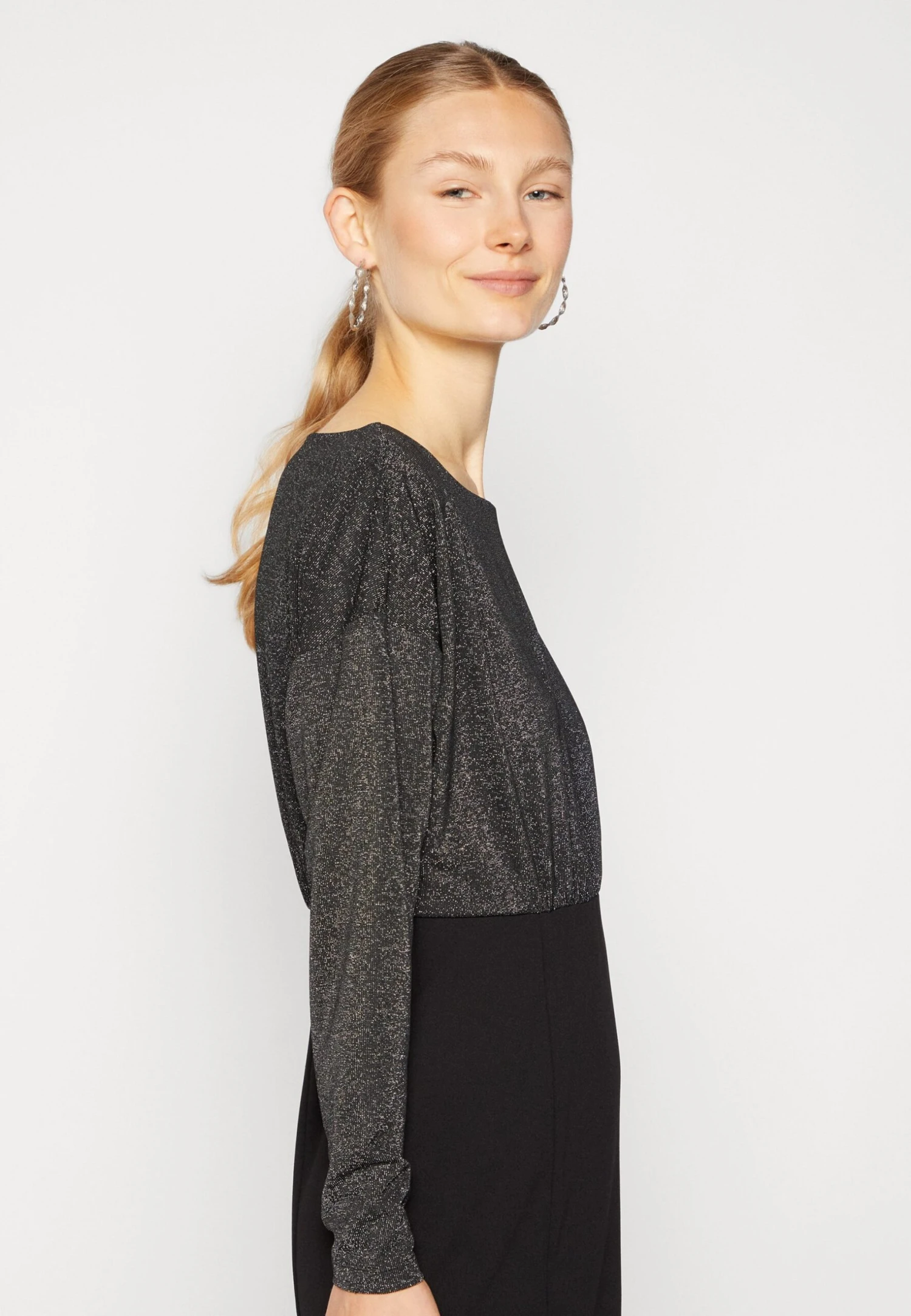 Even&Odd Robe Fourreau - Black 6 Even&Odd Robe Fourreau - Black – Image 4