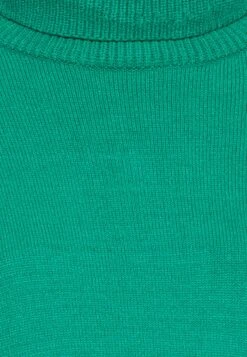 Rollkragen Basic Mini Strickkleid - Robe Pull - Green -Even-Odd Boutique 2a56dfe734d2413a9c60188a2418b9e7
