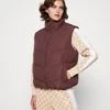 Even&Odd Veste Sans Manches - Dark Brown -Even-Odd Boutique 2d177d69851d4a638d35078042e83f1d