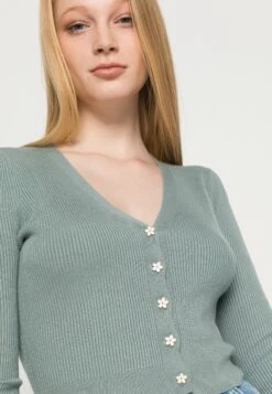 Even&Odd Gilet - Green -Even-Odd Boutique 30012a3e27c948b7bbaa4becdf858582