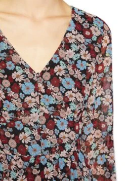 Even&Odd Robe De Jour - Black/Red/Multi-Coloured -Even-Odd Boutique 31c91ce69ed04ddb9e7d8bc3d0fcd93b