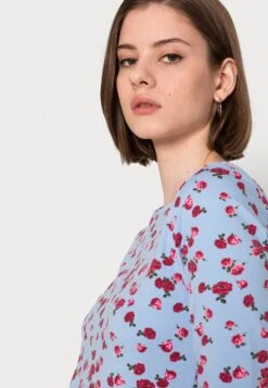 Even&Odd Robe En Jersey - Light Blue/Multi Coloured 11 Even&Odd Robe En Jersey - Light Blue/Multi Coloured -Even-Odd Boutique 361303ecc4e04790a9f71f9f0da9fbf2