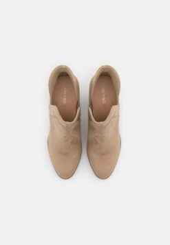 Bottines À Talons Hauts - Beige -Even-Odd Boutique 3a03d46480454a849f758ab038086e0e