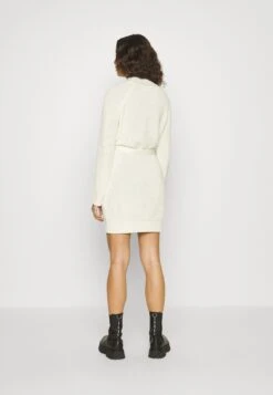 Even&Odd Crew Ausschnitt Ripp Mini Strickkleid Mit Gürtel - Robe Fourreau - White 10 Even&Odd Crew Ausschnitt Ripp Mini Strickkleid Mit Gürtel - Robe Fourreau - White -Even-Odd Boutique 43e9cca4022a4f9488956c3ebbd8cea4