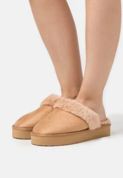 Even&Odd Platform - Chaussons - Cognac