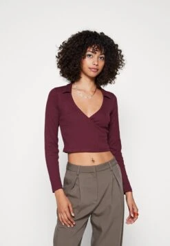 Even&Odd T-Shirt À Manches Longues - Dark Red