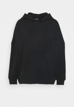 Even&Odd Hoodie Long Without Drawcord And Pocket - Sweat À Capuche - Black 15 Even&Odd Hoodie Long Without Drawcord And Pocket - Sweat À Capuche - Black -Even-Odd Boutique 52198e5db4404c0f8de006564c1b3c01
