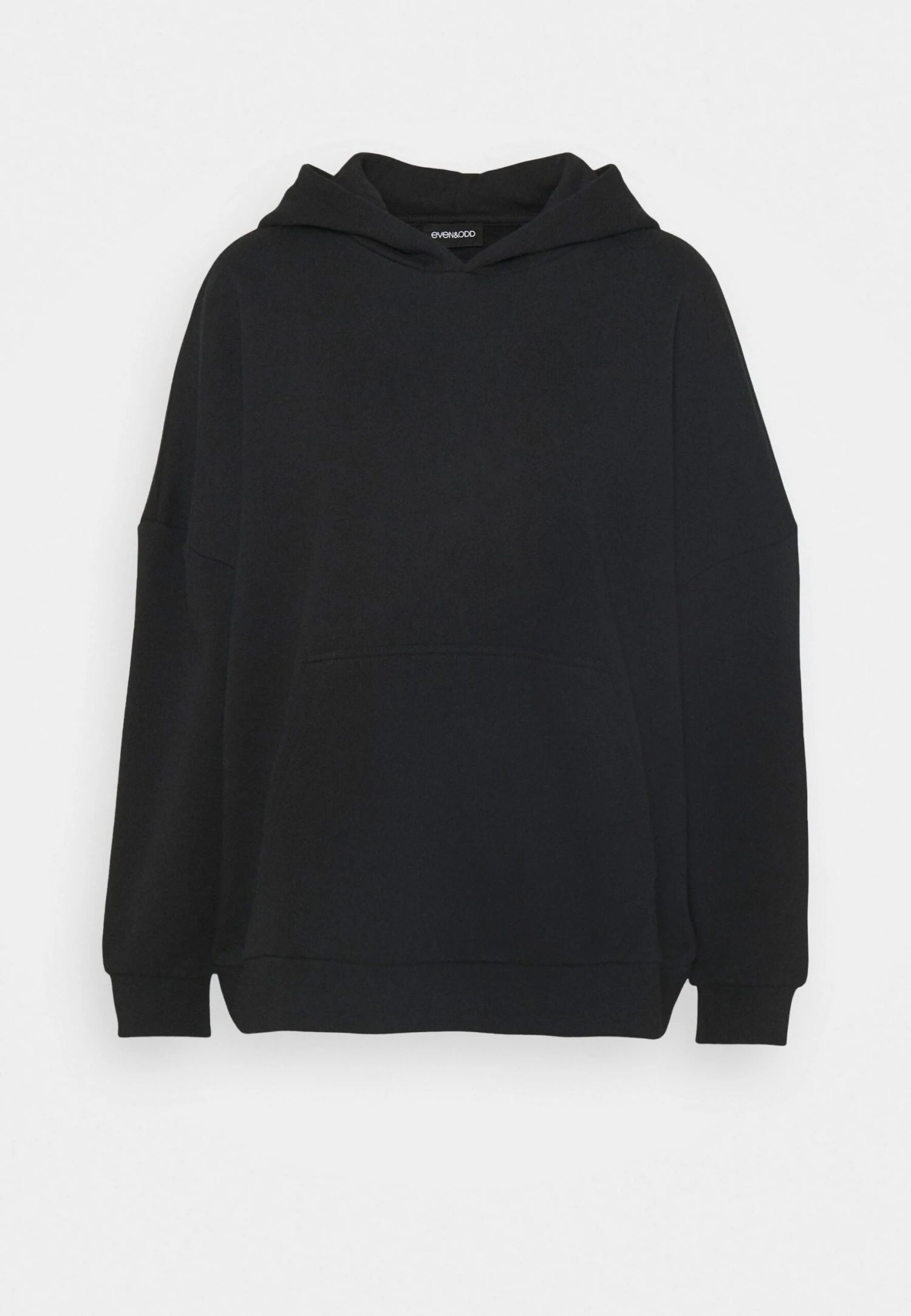 Even&Odd Hoodie Long Without Drawcord And Pocket - Sweat À Capuche - Black 8 Even&Odd Hoodie Long Without Drawcord And Pocket - Sweat À Capuche - Black – Image 6