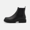 Even&Odd Bottines À Plateau - Black