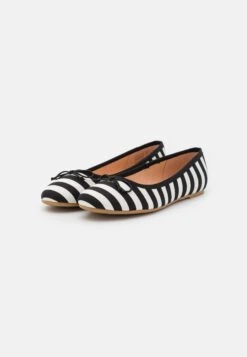 Even&Odd Ballerines - Black/White -Even-Odd Boutique 55a76a8cea994e3ea258f19a6aaef667