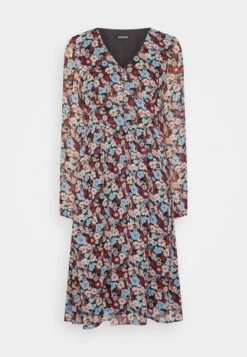 Even&Odd Robe De Jour - Black/Red/Multi-Coloured -Even-Odd Boutique 58870f2086fd4cdc87561dfba3ac9407