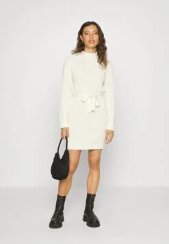 Even&Odd Crew Ausschnitt Ripp Mini Strickkleid Mit Gürtel - Robe Fourreau - White 9 Even&Odd Crew Ausschnitt Ripp Mini Strickkleid Mit Gürtel - Robe Fourreau - White -Even-Odd Boutique 5b0634b60d224b58b3ade7b8644ca089