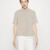 Even&Odd Linen-Mix Button Down Blouse - Chemisier - Beige -Even-Odd Boutique 5bb38458bd9b43fe942c3913b3fd161c