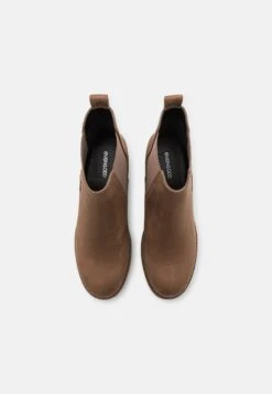 Bottines À Plateau - Taupe -Even-Odd Boutique 6209638e731d4ad083becf39e592b05b