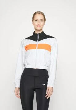 Cropped Training Jacket - Veste De Survêtement - White -Even-Odd Boutique 64851e9a260f49c1be0aeb5db5f22e2a