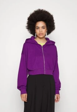 Even&Odd Sweat Zippé - Dark Purple -Even-Odd Boutique 6edf92e7397f468c92157ffe8dc73cdd