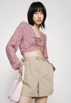 Even&Odd Blouse - Lilac/Orange -Even-Odd Boutique 73d6a9856e7444fe8a7c315b05e4d1d7