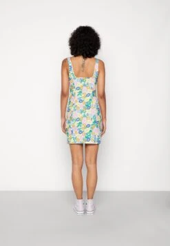 Even&Odd Robe Fourreau - Light Blue/Multi-Coloured -Even-Odd Boutique 7508e83b0335402e9a8eefd5a9bea5bf