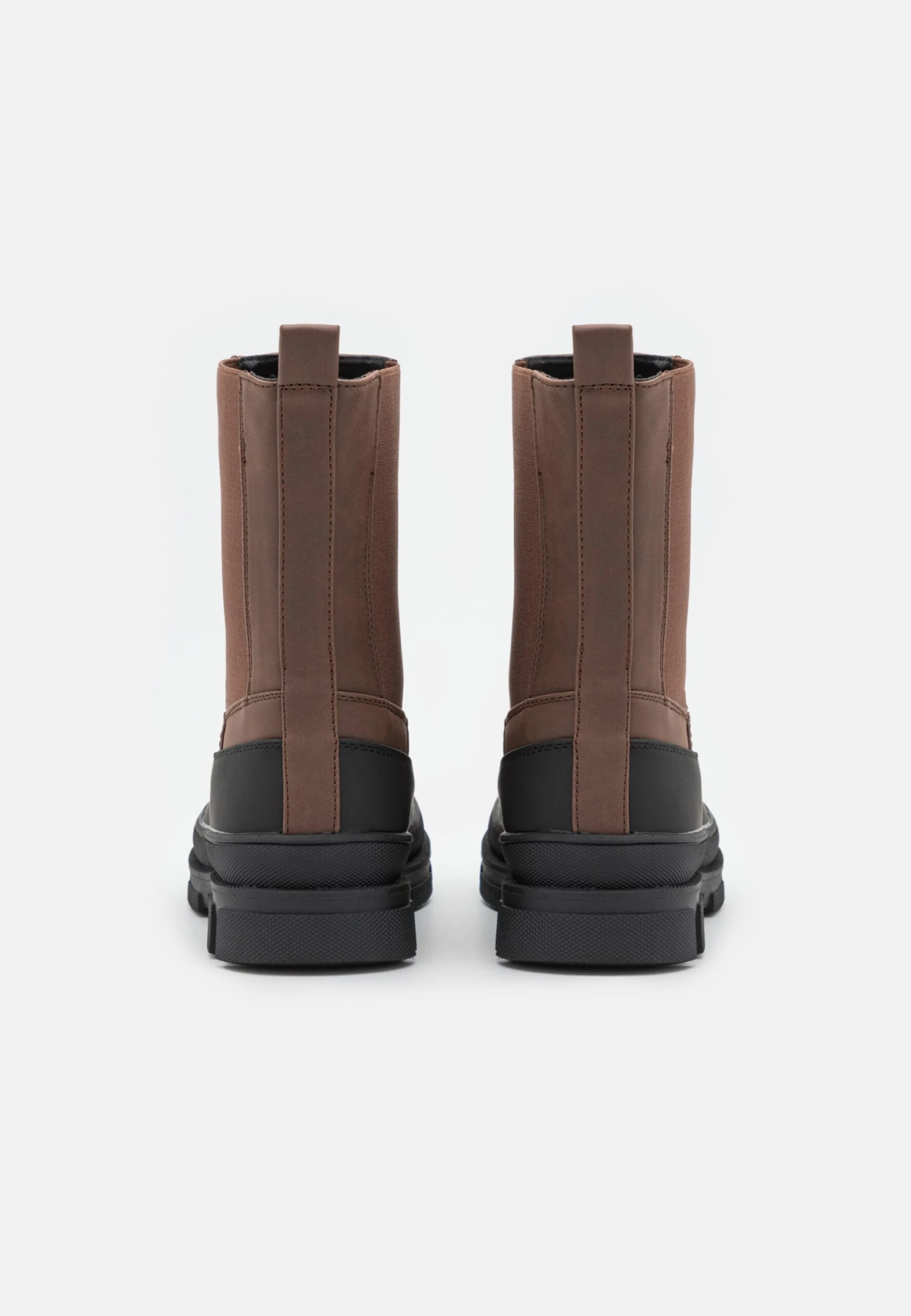 Bottines À Plateau - Dark Brown 6 Bottines À Plateau - Dark Brown – Image 4