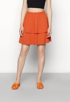 Even&Odd Jupe Trapèze - Black/Brown -Even-Odd Boutique 7d2a0df0c14c4a48b9902de6d455ed5a