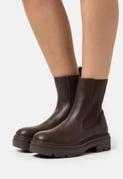 Even&Odd Bottines À Plateau - Brown