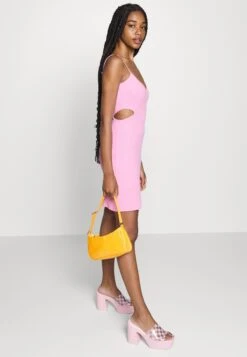 Even&Odd Flare Mini Dress - Robe De Jour - Pink -Even-Odd Boutique 8b1307b6516941d5b0b08300c4236a44