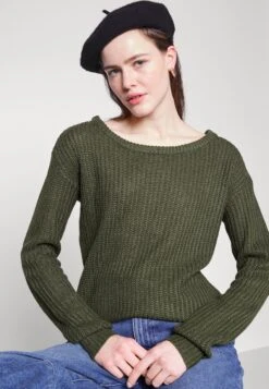Pullover - Dark Green -Even-Odd Boutique 8f382fad00ba43899f7bda483d11691f
