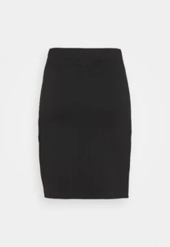 Even&Odd Asymetric Overlap Wrap Mini High Waisted Skirt - Jupe Crayon - Black -Even-Odd Boutique 968e1ae7bc2047049e25130f50a86ca9