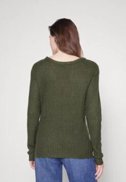 Pullover - Dark Green -Even-Odd Boutique 97b162b12d7f4a30aba70f73b6b3ef6b