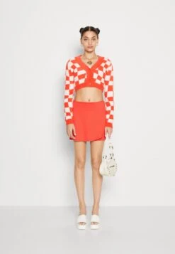 Even&Odd Jupe Trapèze - Red -Even-Odd Boutique 9f386475b1114c01a7feec7dd84c30e9