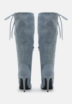 Bottes À Lacets - Blue Denim 11 Bottes À Lacets - Blue Denim -Even-Odd Boutique a1506021e8d74b33a6ea85a3c7f245b5