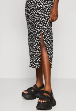 Even&Odd Jupe Crayon - Black/White/Multi-Coloured -Even-Odd Boutique a9dad594b1794559bb7600eda97cb8ce