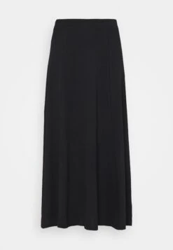 Even&Odd Basic Maxi Skirt - Jupe Trapèze - Black -Even-Odd Boutique aa5fb3b2ccc5437db835c3f8f77622eb