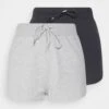 2 Pack - Short - Black - Light Grey -Even-Odd Boutique b1a822f837314bada498a063e7d02bcc