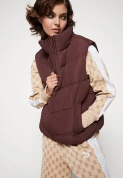 Even&Odd Veste Sans Manches - Dark Brown -Even-Odd Boutique b1c9e5c19dc24a03ad820361a6969fb8