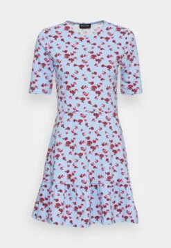 Even&Odd Robe En Jersey - Light Blue/Multi Coloured 10 Even&Odd Robe En Jersey - Light Blue/Multi Coloured -Even-Odd Boutique b3592893c6094e1798e5a4574552b7b0