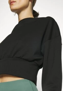 Sweatshirt - Black -Even-Odd Boutique b96233227e6e41fb9ccf131f23da72c3