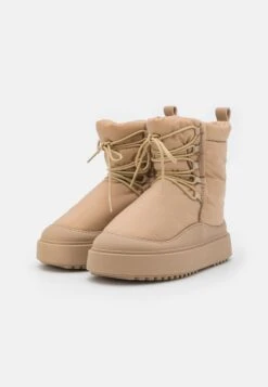 Even&Odd Snow Boot - Bottines À Plateau - Beige -Even-Odd Boutique be24471b362e488ab2d497754facc31c