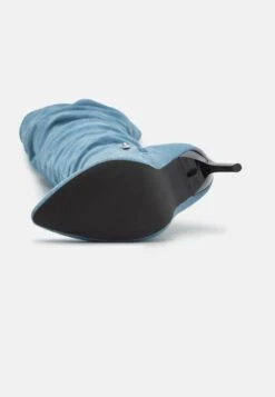 Even&Odd Bottes À Talons Hauts - Blue Denim -Even-Odd Boutique c1a7a14656d24639a251f6a6cd32ca5b