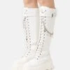 Bottes À Lacets - White -Even-Odd Boutique c1dee0f2b21044348a3f364a20c58826