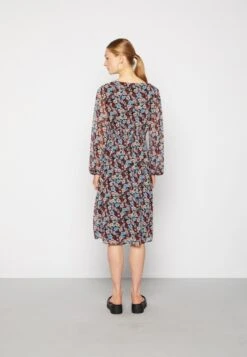 Even&Odd Robe De Jour - Black/Red/Multi-Coloured -Even-Odd Boutique c359cad6ce764f58b4978c9450ff73cf